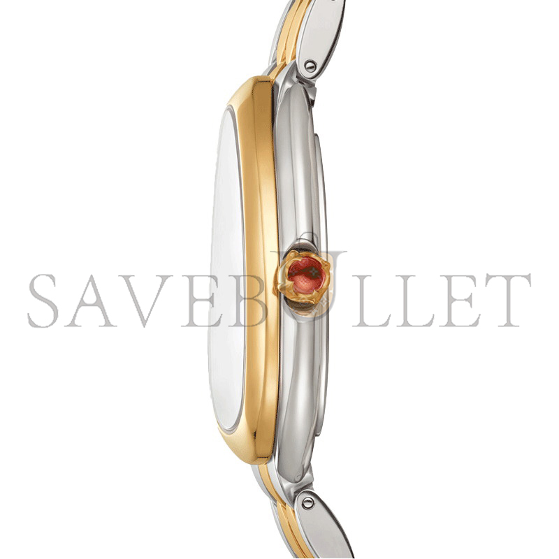 Bv1g*ai serpenti seduttori yellow gold & steel white dial 33mm 103671